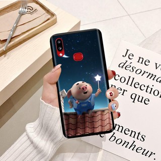Ốp lưng Samsung A11 Silicon dẻo hình Heo Con Dễ Thương