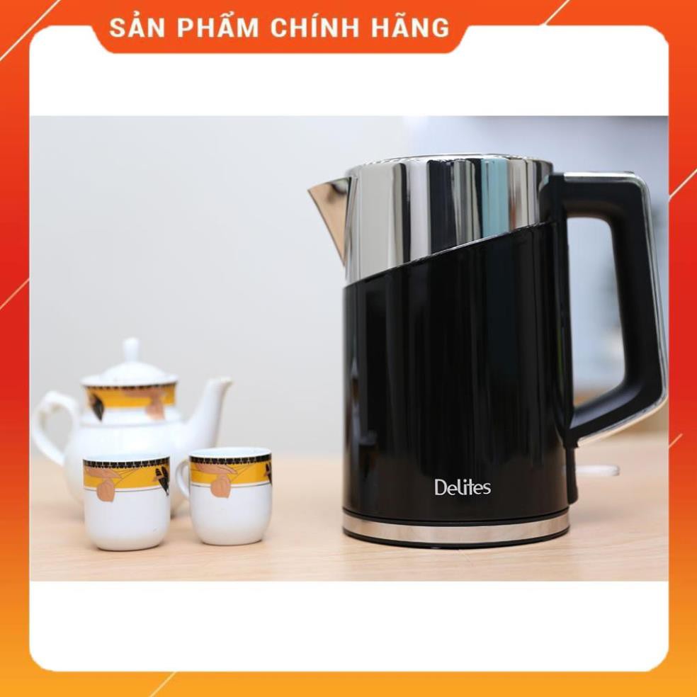 Ấm siêu tốc Delites 1.7 lít ST17DB01 Màu Đen