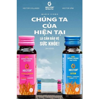 0 01 Hộp nước Đông Trùng Hạ Thảo Hector Collagen # Hector Cordyceps Collagen