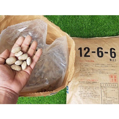 500gram Phân tan chậm hạt bàng Nhật Bản 12-6-6, phân bàng dùng cho hoa lan Không gây cháy rễ ngay khi bón quá liều