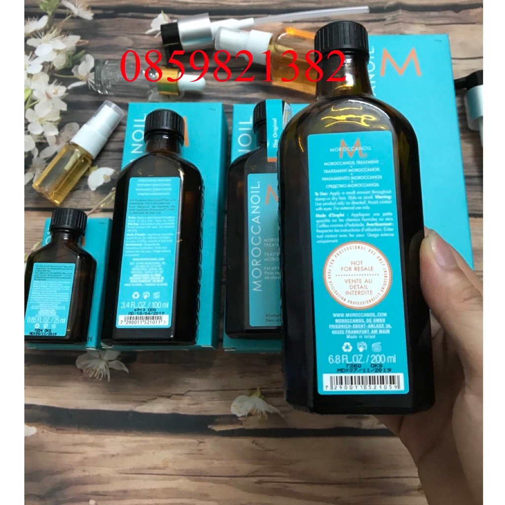 [ Moroccanoil ] Tinh dầu dưỡng tóc Moroccanoil Treatment 25ml - 100ml - 125ml - 200ml | BigBuy360 - bigbuy360.vn