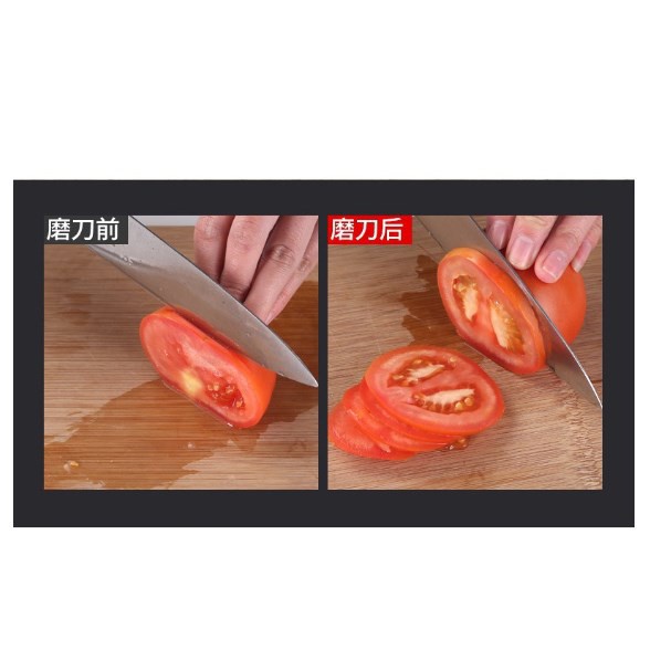 Dụng Cụ Nhà Bếp Bộ Mài Dao Kéo Cầm Tay 3 Cấp Độ Dụng Cụ Mài Dao Đa Năng Tiện Lợi