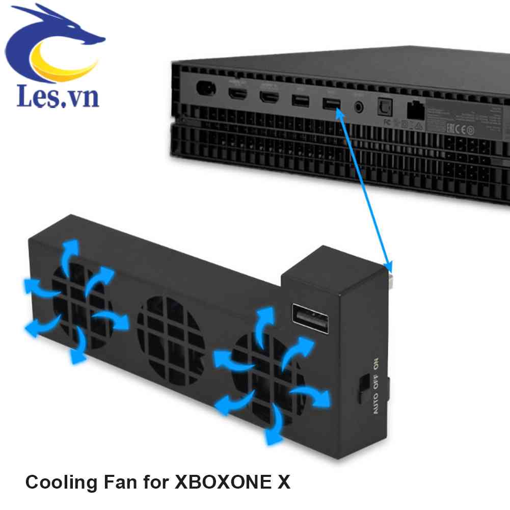 Quạt TảN NhiệT USB Cho MáY Chơi Game Xbox One X Console 3