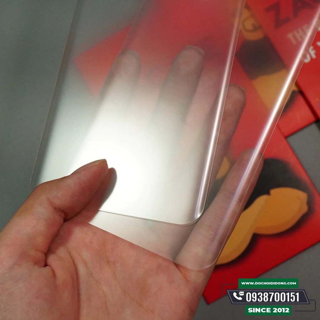 Miếng dán cường lực nhám Xiaomi Mi 10 Ultra Zacase chống vân tay