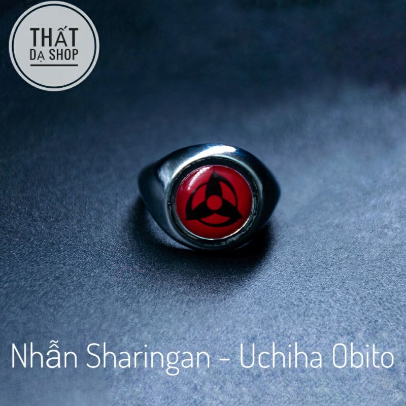 Nhẫn mô hình Sharingan phim Naruto.