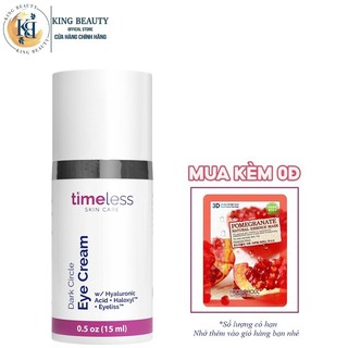 Kem Dưỡng Cấp Ẩm Và Giảm Thâm Quầng Mắt Timeless Dark Circle Eye Cream 15ml