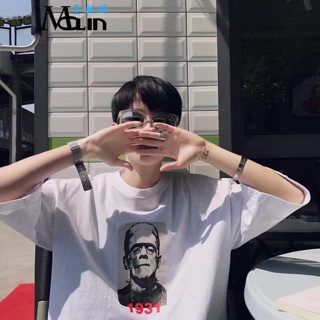 Áo phông nam/ nữ form rộng mã 302 size m - xxl