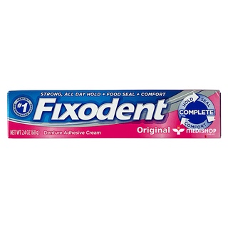 Keo dán hàm răng giả Fixodent Original 68g