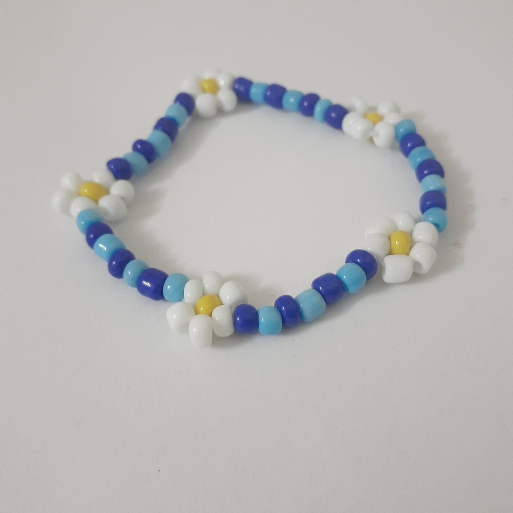 Vòng tay Hoa cúc- Vòng tay Handmade