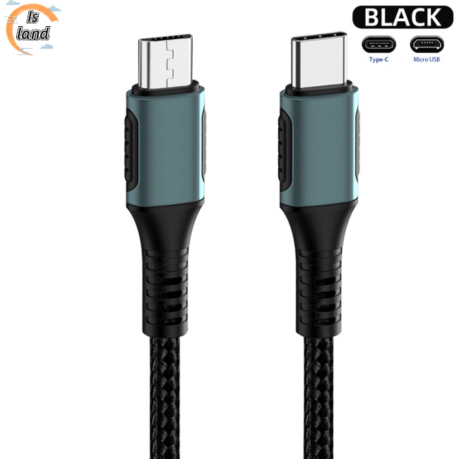 Dây Cáp Sạc Nhanh Chuyển Đổi Dữ Liệu Loại C Sang Micro Usb Pd Otg Có Chức Năng Tương Thích
