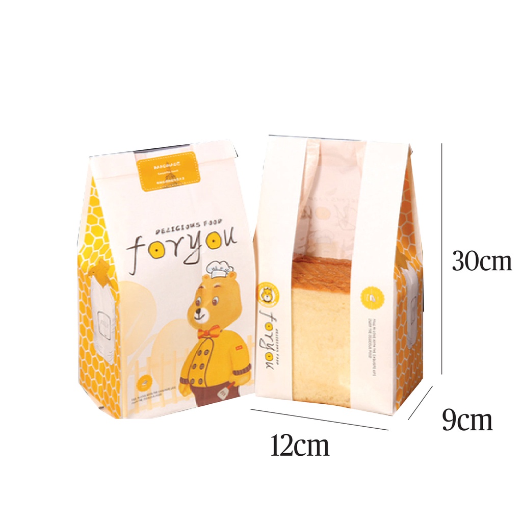 50 TÚI ĐỰNG BÁNH MÌ hoa cúc/bánh mì sandwich, kích thước 30x12x9 cm, đa dạng mẫu mã, tiện dụng, an toàn vệ sinh