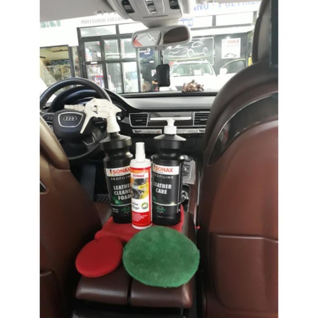Mút  siêu mềm thoa hoá chất chăm sóc xe Sonax sponge applicator