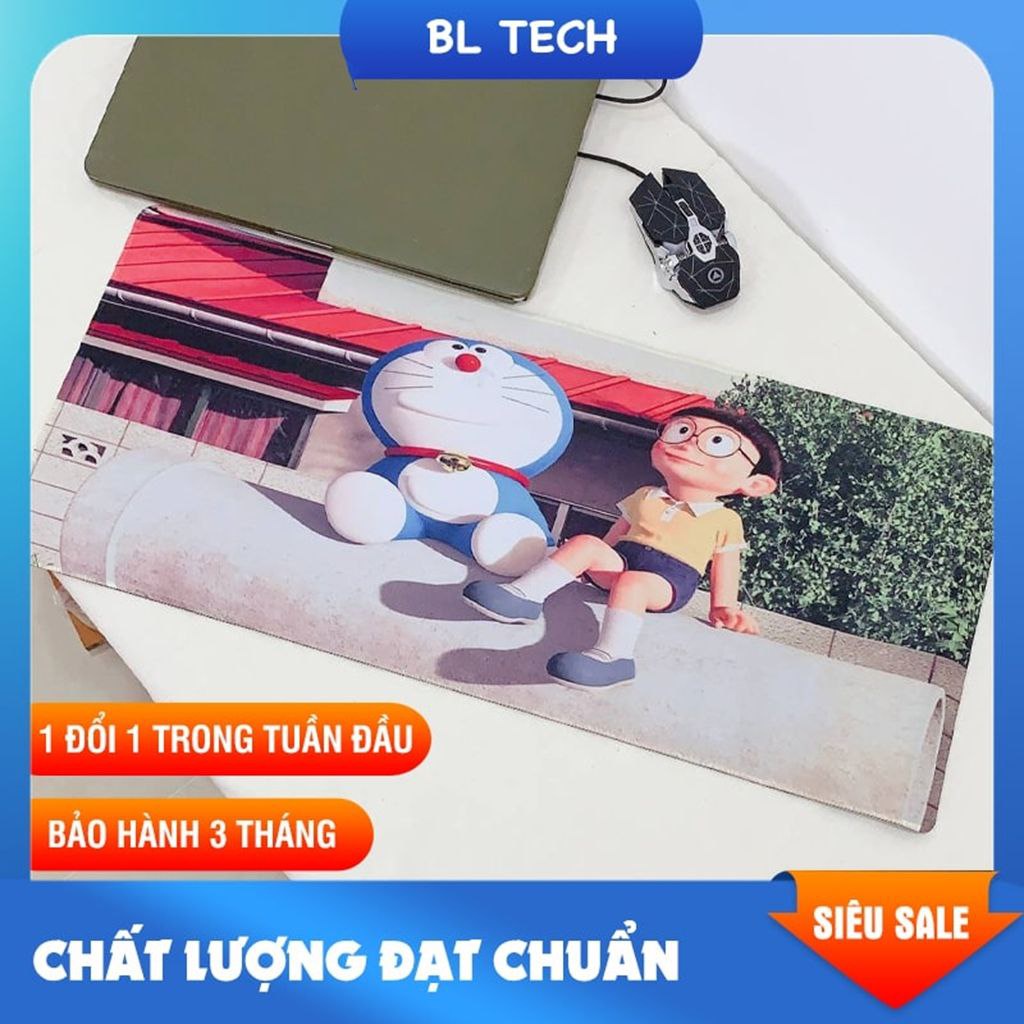 Lót chuột - Pad chuột Gaming Mousepad kích thước lớn 80*30cm có đế cao su chống trượt di chuột mượt mà