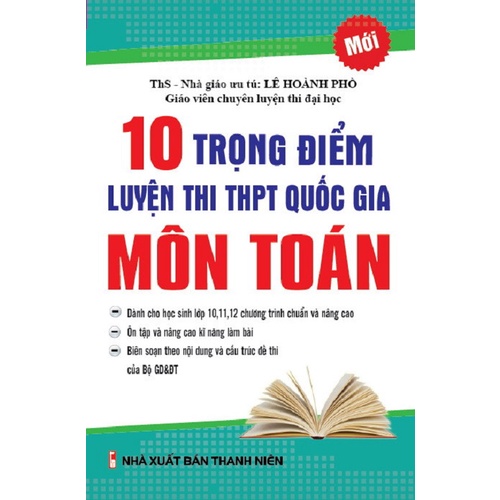 Sách - 10 Trọng Điểm Luyện Thi THPT Quốc Gia Môn Toán