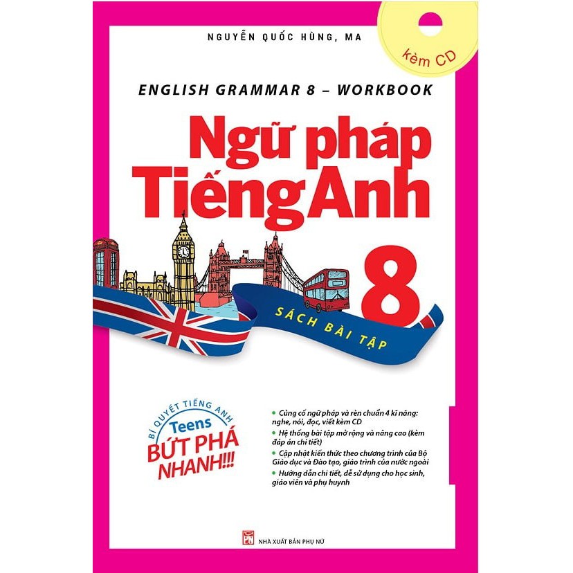 Sách - English grammar - Ngữ pháp tiếng Anh 8 SBT