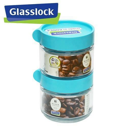 Set 2 lọ đựng gia vị thủy tinh Glasslock 250ml IG798