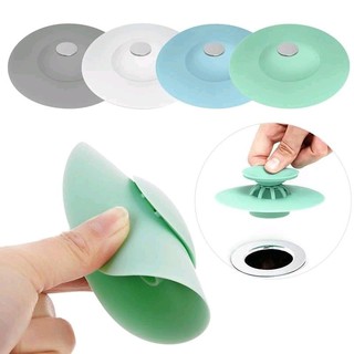Nắp Đậy Ngăn Thoát Nước Bồn Rửa Mặt, Chậu Rửa inox, Chất Liệu Nhựa Dẻo Silicon Tiết Kiệm Nước