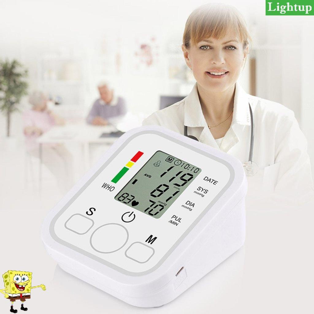 Máy đo huyết áp Cánh tay Máy đo áp suất huyết áp y tế tự động