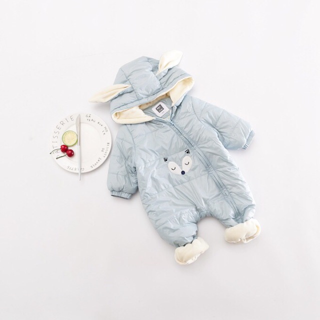 Bodysuit Phao lót Nhung Baby City - Hoạ tiết cáo Sale xx% | BigBuy360 - bigbuy360.vn