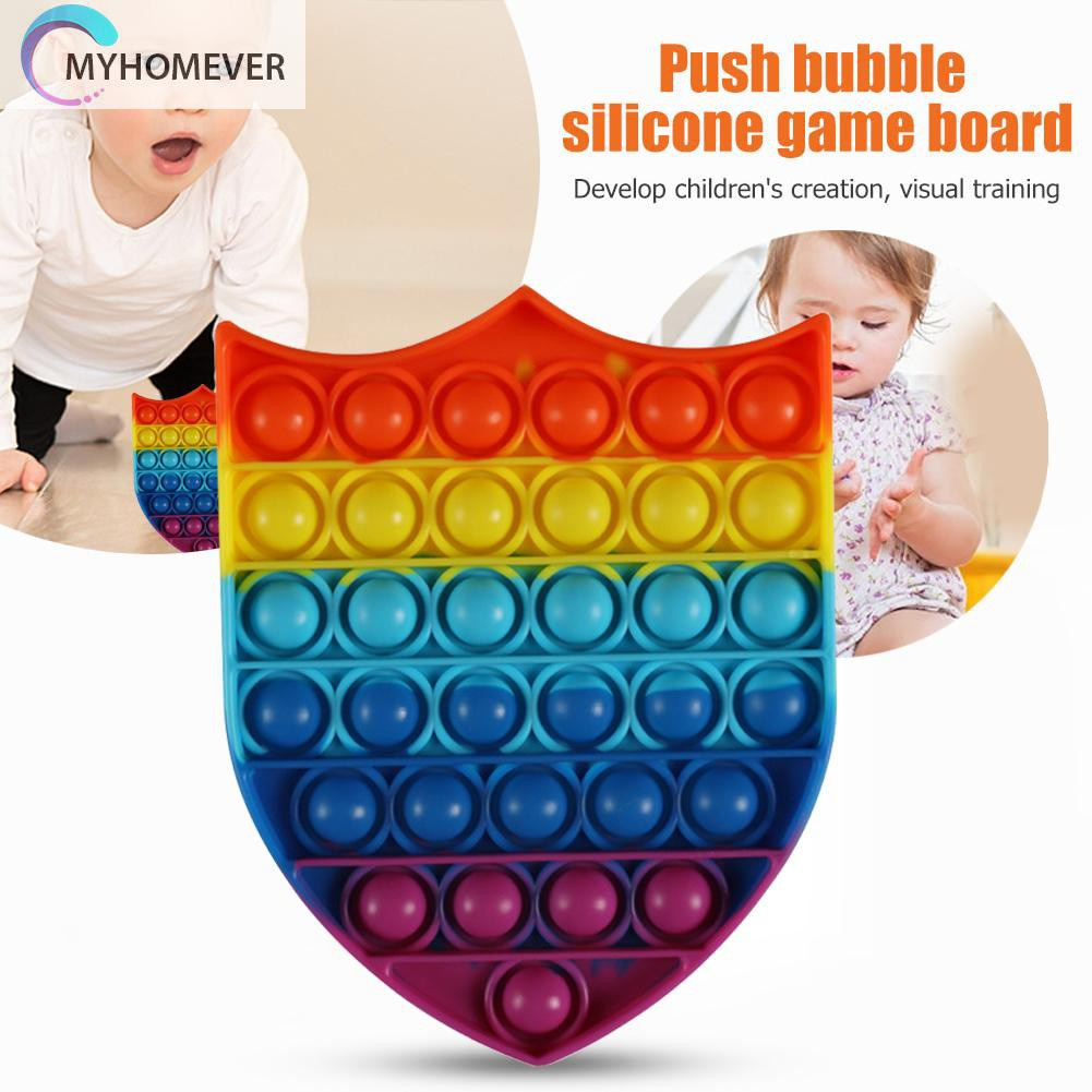 Pop It Fidget Đồ chơi Dimple Anti Anxiety Autism Kids  Bubble Sensory Fidget Squeeze Đồ chơis