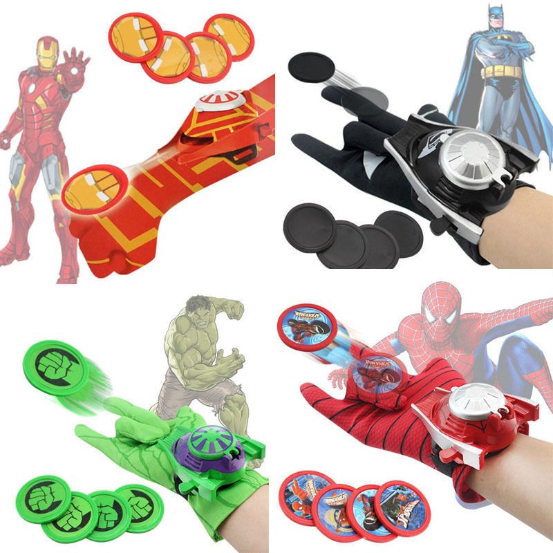 Găng tay đồ chơi phong cách siêu anh hùng thú vị dành cho bé trai