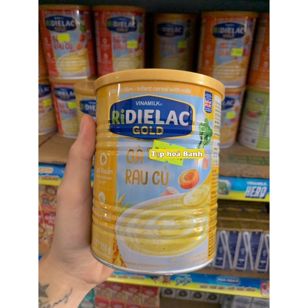 Bột ăn dặm Ridielac cho bé lon 350g (7-24 tháng )