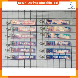 Nametag khóa dây hologram got7 twice