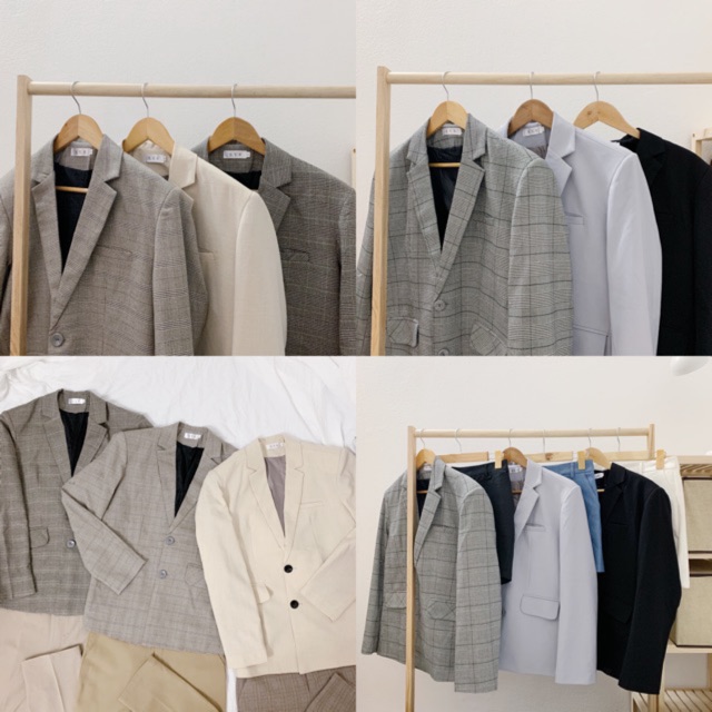 Áo khoác Blazer/ bộ vest Casual Suit nam nữ - Blazer & Suit