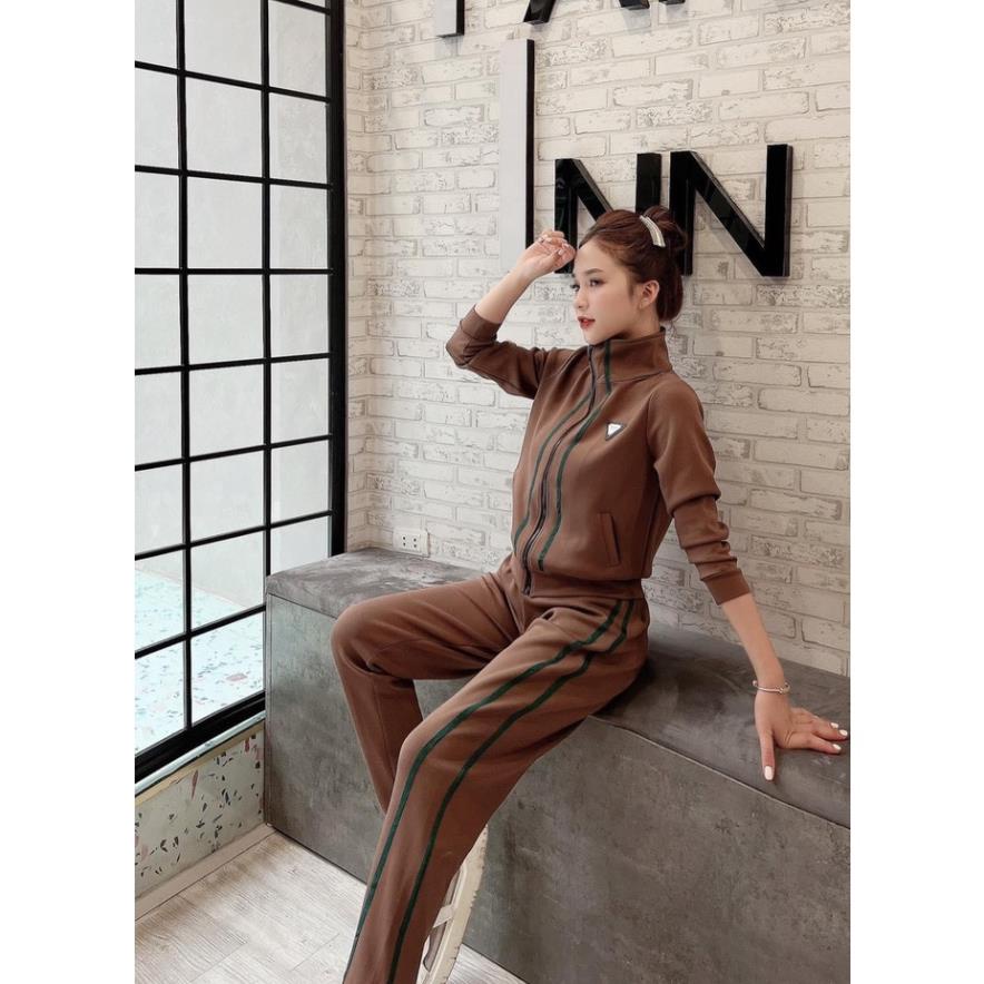 [ 𝐅𝐑𝐄𝐄 𝐒𝐇𝐈𝐏 ]  SÉT THỂ THAO PHỐI 2 VIỀN SỌC CÁ TÍNH