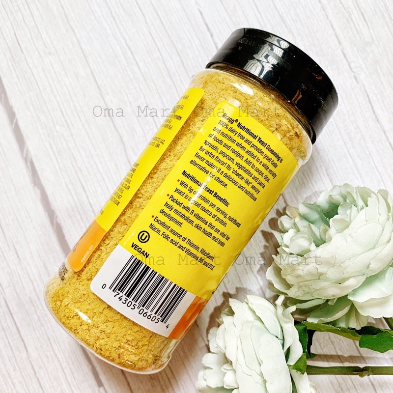 Men dinh dưỡng Bragg Nutritional Yeast 127g Mỹ
