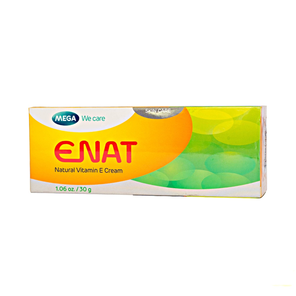 Kem dưỡng giữ ẩm và làm mờ các nếp nhăn Enat Natural Vitamin E 30g