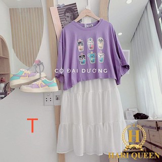 Áo croptop 6 cây kem DTR0720