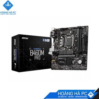 Mainboard MSI B460M PRO (Intel B460, Socket 1200, m-ATX, 2 khe RAM DDR4)