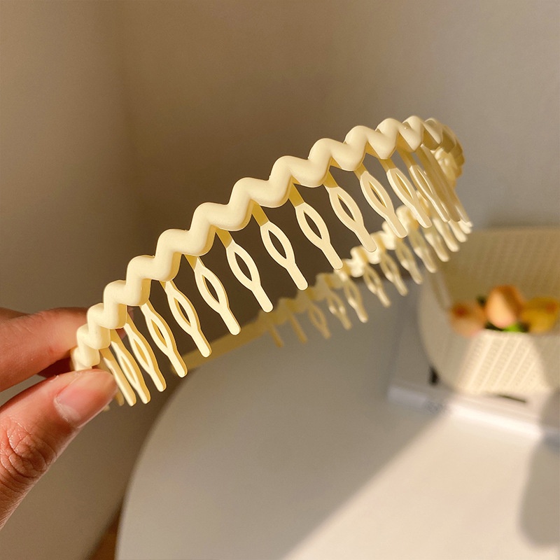 Băng Đô Rửa Mặt Chống Trượt Màu Sắc Kẹo Ngọt Đơn Giản Phong Cách Nhật Hàn