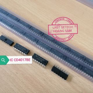 IC số CD4017 cắm CD4017BE chân cắm DIP16