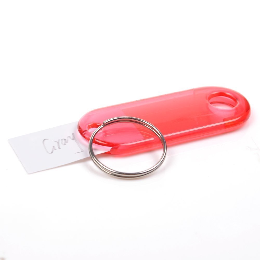 Móc Khóa Gắn Bảng Tên Và Thẻ Đánh Dấu Màu Sắc