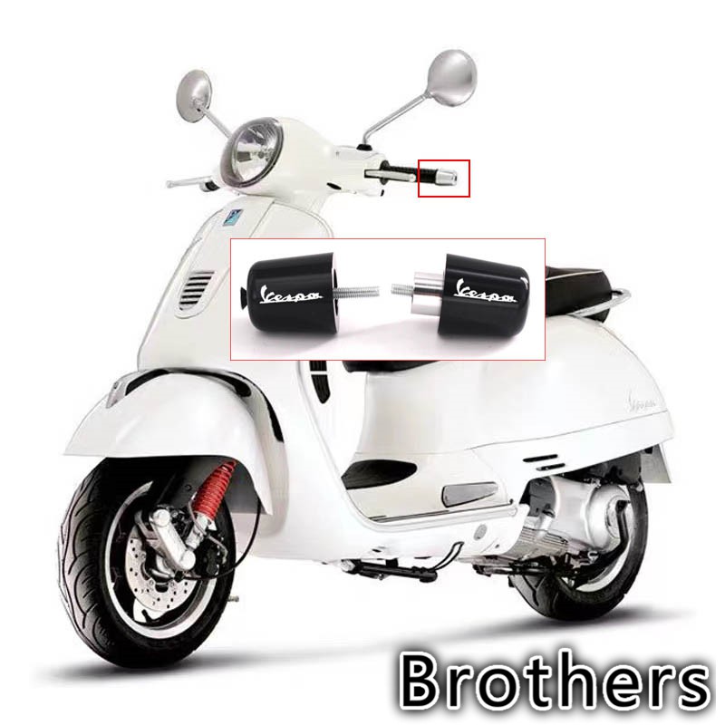 Cặp Nút Gắn Tay Lái Xe Máy Vespa Gts Gtv Lx Lt Primavera Sprint