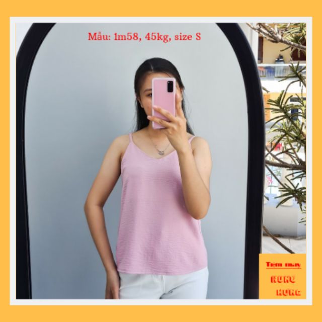 Áo hai dây mùa hè, chất đũi cực mát, đủ màu cho các nàng tha hồ lựa chọn | BigBuy360 - bigbuy360.vn