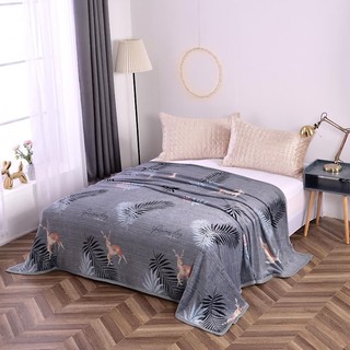 CHĂN TUYẾT NỈ MUJI (GIAO MÀU NGẪU NHIÊN) CHĂN TUYẾT MÙA ĐÔNG ẤM ÁP CHĂN TUYẾT 4 MÙA