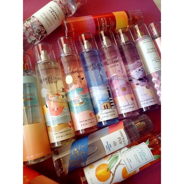 Xịt thơm body mist Bath and Body Works