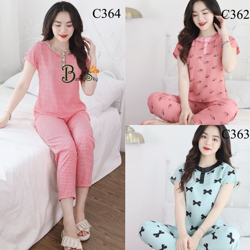 Đồ bộ mặc nhà tay cộc đẹp lướt để chọn mẫu vừa ý