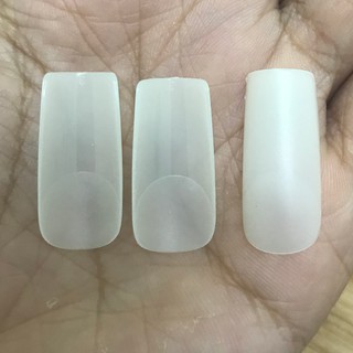 Móng up HSM form vuông màu đục nhám