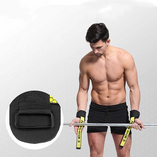 Dây Kéo Lưng Tập Gym Bản Cải Tiến Aolikes Lifting Straps (1 Đôi) 7633