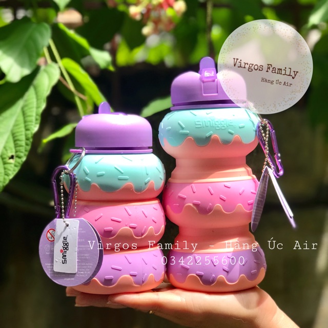 Bình nước Smiggle cao cấp cho bé