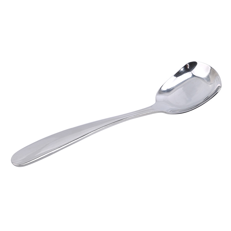 Muỗng Inox Đầu Vuông Phẳng Thiết Kế Sáng Tạo Chuyên Dùng