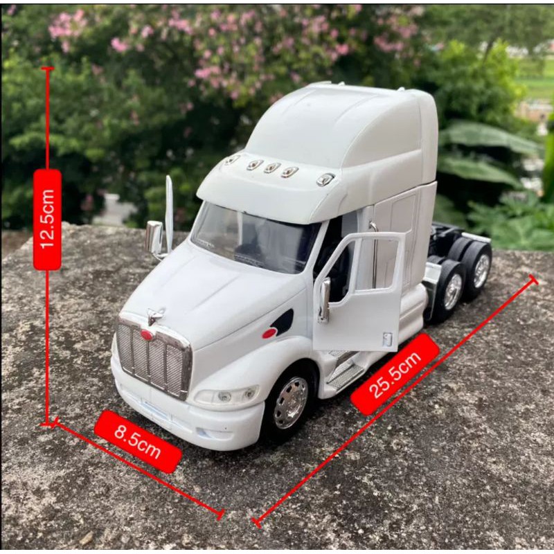 Xe mô hình đầu kéo kenworth hợp kim 1:32