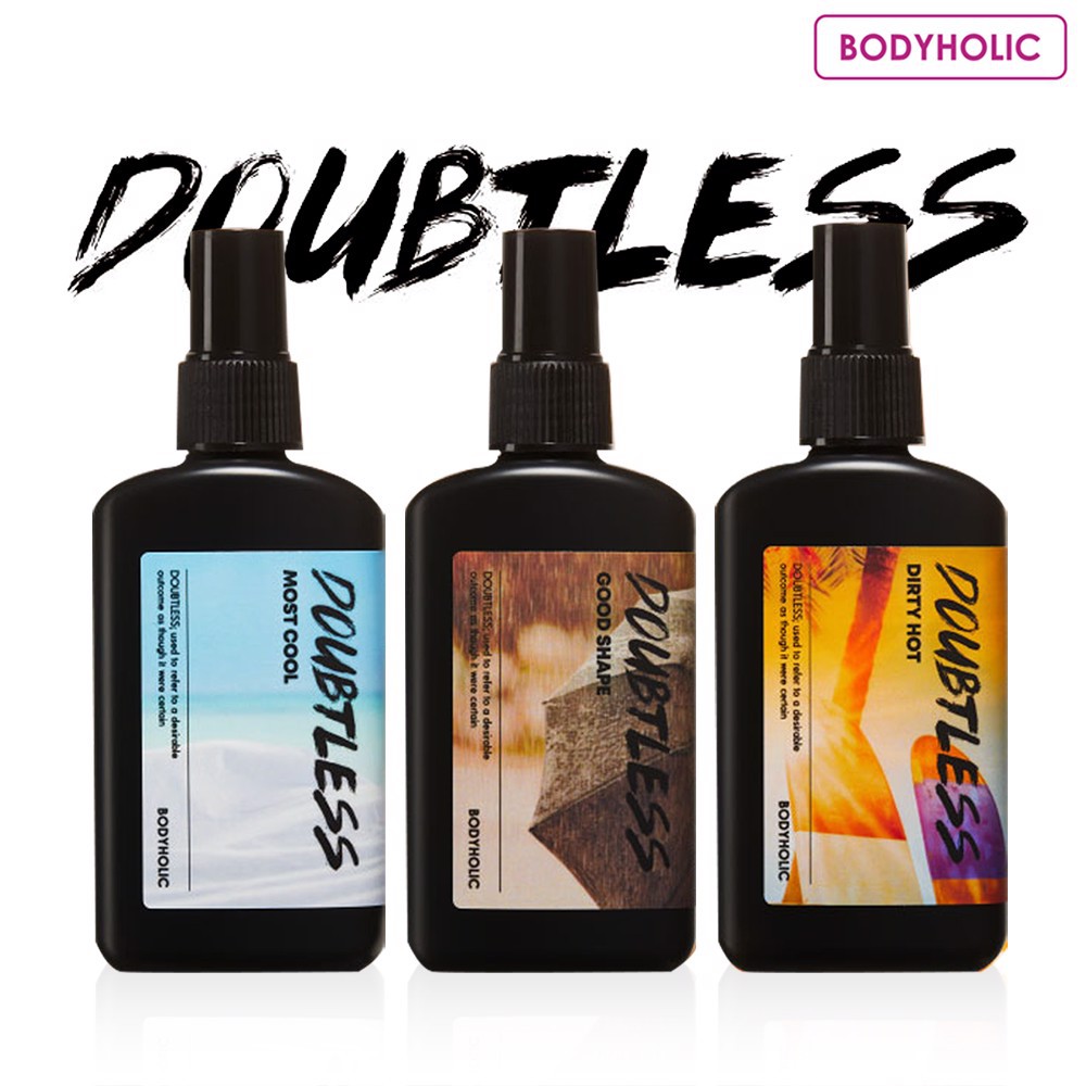 Xịt Thơm Toàn Thân Cho Nam Hương Nước Hoa Cao Cấp BODYHOLIC Doubtless Hair & Body Mist 100ml
