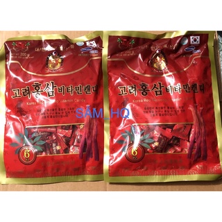 Kẹo hồng sâm 6 năm hàn quốc 200g