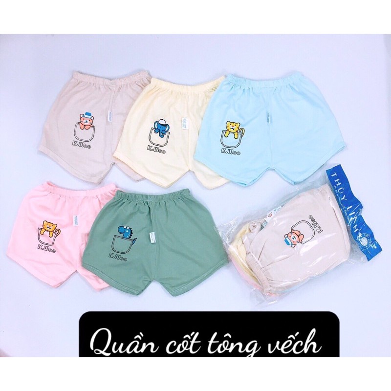 Combo 50 quần đùi cotton cho bé (sỉ)