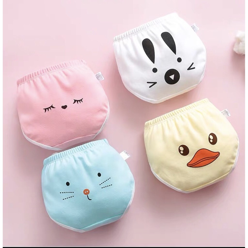 Quần Chip Cho Bé [Loại 1-100% COTTON] Bé Yêu mông hình thú